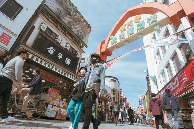 純情商店街入り口